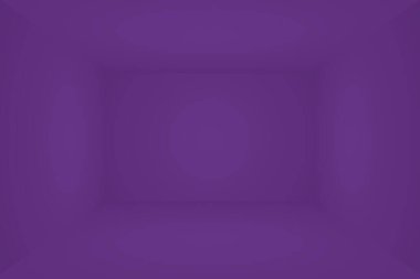 Stüdyo Arkaplan Konsepti - ürün için soyut boş ışık gradyanı mor stüdyo odası arka planı. Düz Stüdyo arkaplanı.