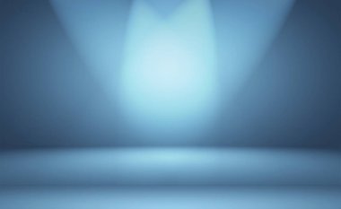 Soyut Lüks Derece Mavi arka plan. Siyah vignette Stüdyo Sancağıyla Pürüzsüz Koyu Mavi.