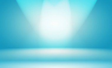 Soyut Lüks Derece Mavi arka plan. Siyah vignette Stüdyo Sancağıyla Pürüzsüz Koyu Mavi.