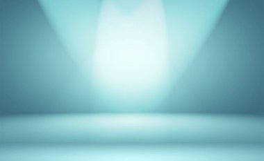 Soyut Lüks Derece Mavi arka plan. Siyah vignette Stüdyo Sancağıyla Pürüzsüz Koyu Mavi.