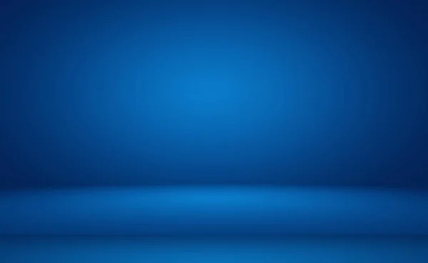 Аннотация Luxury gradient Blue background. Гладкий темно-синий с черным баннером. — стоковое фото