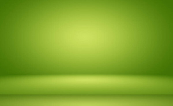Зеленый градиент абстрактный фон пустая комната с местом для текста и изображения.