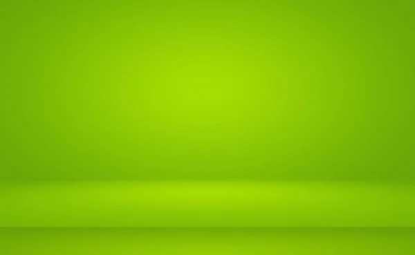 Verde gradiente abstrato fundo vazio quarto com espaço para o seu texto e imagem. — Fotografia de Stock