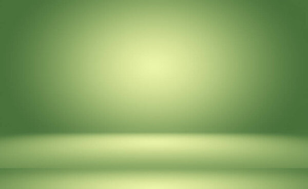 Зеленый градиент абстрактный фон пустая комната с местом для текста и изображения.