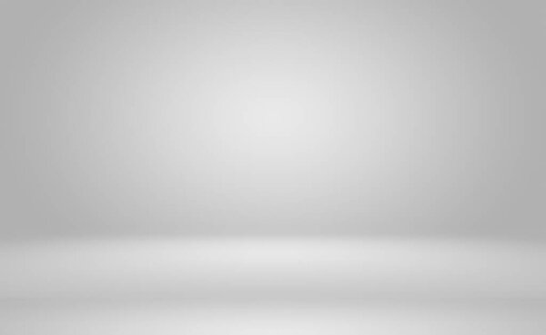 Abstract luxury blur dark grey and black gradient, used as background studio wall for display your products. Plain studio background.