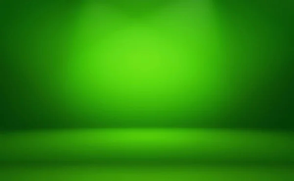 Verde gradiente abstrato fundo vazio quarto com espaço para o seu texto e imagem. — Fotografia de Stock