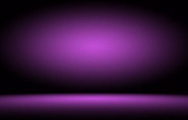 Pürüzsüz, mor fon odası iç arkaplanı