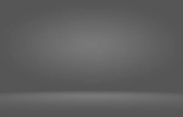 Esvaziar fundo estúdio branco e cinza — Fotografia de Stock