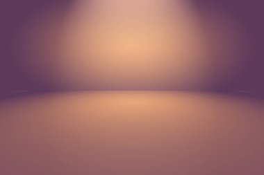 Stüdyo odası, ürün sunumu ve afiş olarak kullanılan pastel renkli yumuşak, eski moda bir bulanık arkaplan