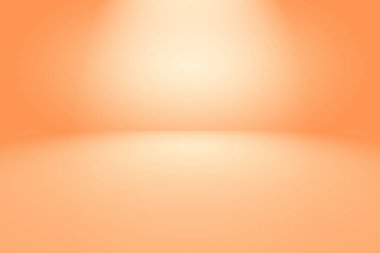 Soyut Turuncu arkaplan tasarımı, stüdyo, oda, web şablonu, düz daire eğimli iş raporu.