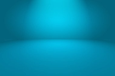 Soyut Lüks Derece Mavi arka plan. Siyah vignette Stüdyo Sancağıyla Pürüzsüz Koyu Mavi.