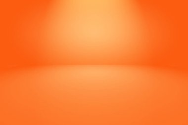 Soyut Turuncu arkaplan tasarımı, stüdyo, oda, web şablonu, düz daire eğimli iş raporu.