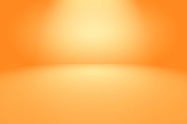 Soyut Turuncu arkaplan tasarımı, stüdyo, oda, web şablonu, düz daire eğimli iş raporu.