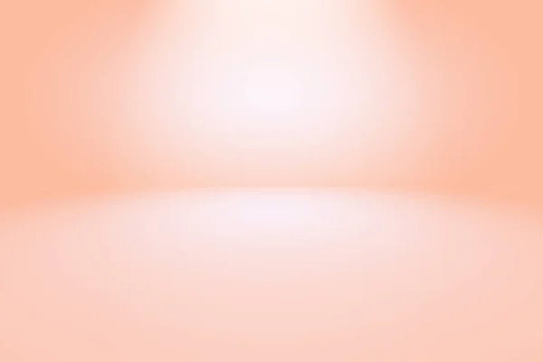 Abstracte vervaging van pastel mooie perzik roze kleur hemel warme toon achtergrond voor ontwerp als banner, diavoorstelling of anderen — Stockfoto