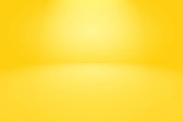 Magic abstracte zachte kleuren van stralende gele gradiënt studio achtergrond. — Stockfoto
