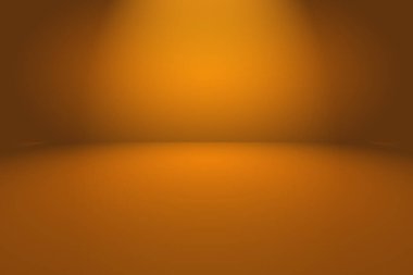 Soyut Turuncu arkaplan tasarımı, stüdyo, oda, web şablonu, düz daire eğimli iş raporu.