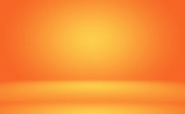 Soyut Turuncu arkaplan tasarımı, stüdyo, oda, web şablonu, düz daire eğimli iş raporu.