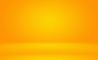 Soyut Turuncu arkaplan tasarımı, stüdyo, oda, web şablonu, düz daire eğimli iş raporu.