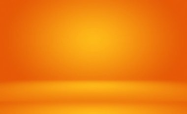 Soyut Turuncu arkaplan tasarımı, stüdyo, oda, web şablonu, düz daire eğimli iş raporu.