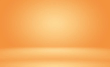 Soyut Turuncu arkaplan tasarımı, stüdyo, oda, web şablonu, düz daire eğimli iş raporu.