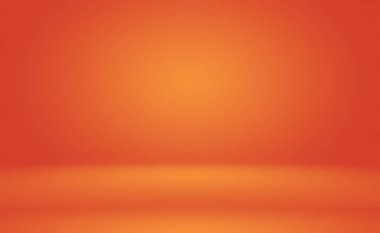 Soyut Turuncu arkaplan tasarımı, stüdyo, oda, web şablonu, düz daire eğimli iş raporu.