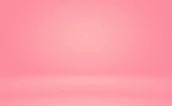 Astratto vuoto liscio luce rosa studio stanza sfondo, Utilizzare come montaggio per la visualizzazione del prodotto, banner, modello. — Foto Stock