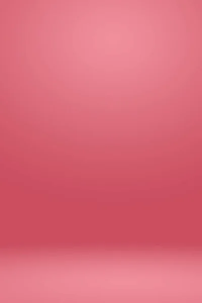 Abstract Light Pink Red background Christmas and Valentines layout design, studio, room, web template, Έκθεση επιχειρήσεων με απαλό χρώμα κλίσης κύκλου — Φωτογραφία Αρχείου
