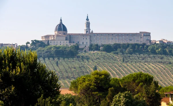 Blick auf die heilige Stadt Loreto — Stockfoto