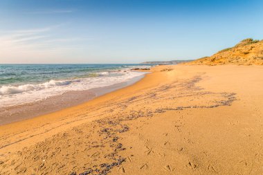 Bir kış günü Gutturu ve Flumini Beach'de