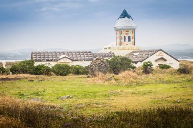 Güzel Katolik Kilisesi Seopjikoji Jeju Adası, Güney Kore