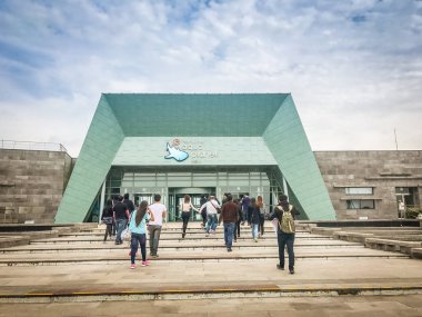 Turist Jeju akvaryum Jeju Adası, Güney Kore ziyaret