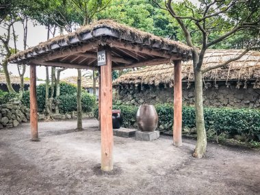 Seongeup halk Köyü, Jeju Adası, Kore evde