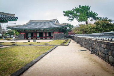 Jeju Mokgwana, kalan en eski Jeju içinde eski merkezi hükümet ofis için bina nerede Joseon dönemi Yargıç, Jeju 1392 üzerinden 1910
