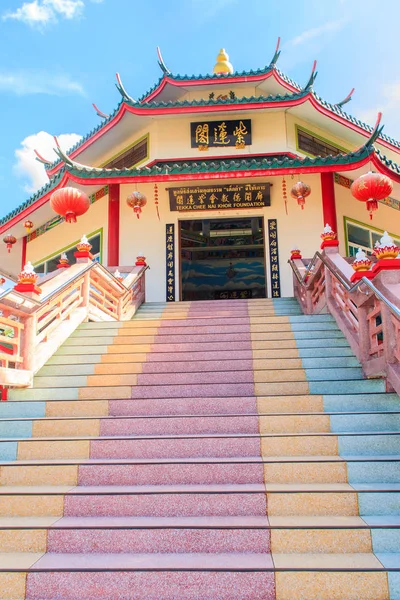 Fundação Tekka Chee Nai Khor, belo pavilhão chinês — Fotografia de Stock