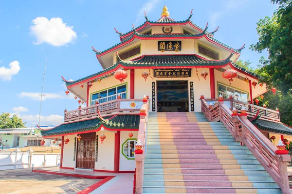 Tekka Chee Nai Khor Foundation, mooie Chinese Pavillion — Stockfoto