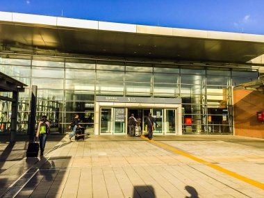 Taoyuan, Tayvan-Kasım 20, 2015: turist girişinde Gat