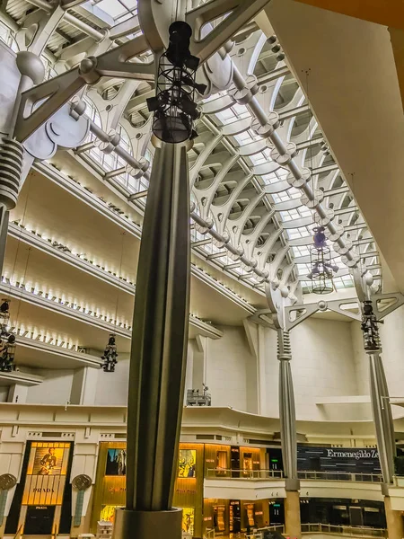 Taipei Taiwan November 2015 Taipei 101 Tower Uitzicht Interieur Structuur — Stockfoto