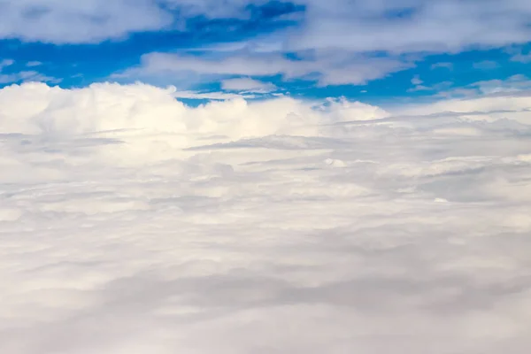 Bela Paisagem Nublada Vista Aérea Céu Beleza Natureza Vista Cima — Fotografia de Stock