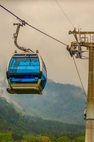 Sun Moon Lake Ropeway Teleférico Panorámico Que Conecta Sun Moon — Foto de Stock