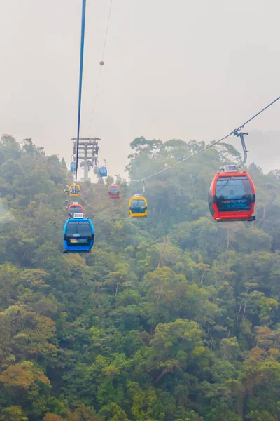 The Sun Moon Lake Ropeway is a scenic gondola cable car service that connects Sun Moon Lake with the Formosa Aboriginal Culture Village theme park.