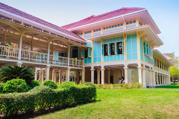 Beautiful Architecture Mrigadayavan Palace Former Royal Residence Tourist Attraction Cha — Stock Photo, Image