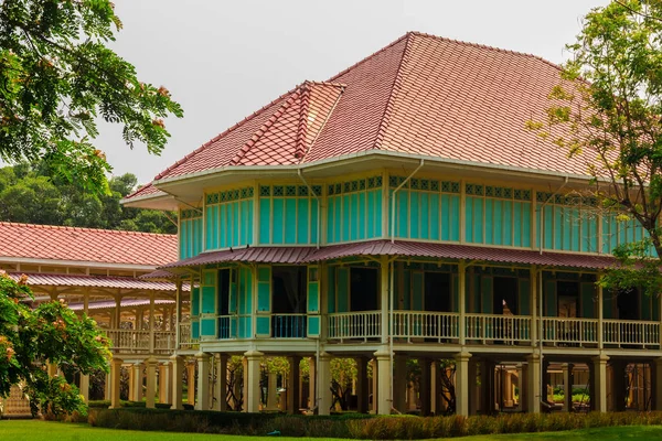 Beautiful Architecture Mrigadayavan Palace Former Royal Residence Tourist Attraction Cha — Stock Photo, Image