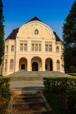 Güzel manzara ve mimari, Phra Ramratchaniwet Sarayı (Wang Ban Peun), eski Kral Rama 5 palace, ana ortak turistik merkezleri: Phetchaburi, Thailand