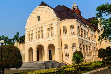 Güzel manzara ve mimari, Phra Ramratchaniwet Sarayı (Wang Ban Peun), eski Kral Rama 5 palace, ana ortak turistik merkezleri: Phetchaburi, Thailand