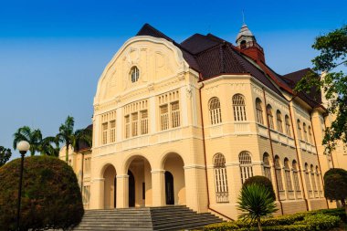 Güzel manzara ve mimari, Phra Ramratchaniwet Sarayı (Wang Ban Peun), eski Kral Rama 5 palace, ana ortak turistik merkezleri: Phetchaburi, Thailand