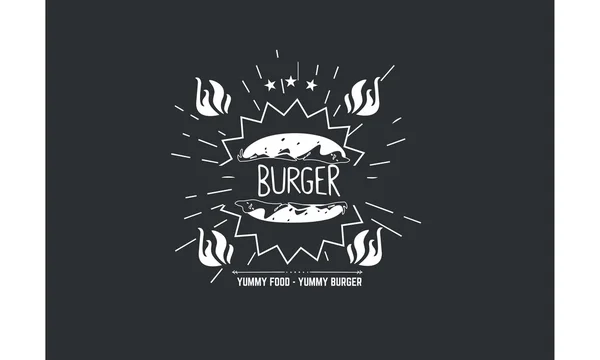 Burger simge vektör