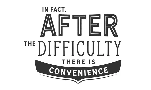 Fact Difficulty Convenience — Stock Vector