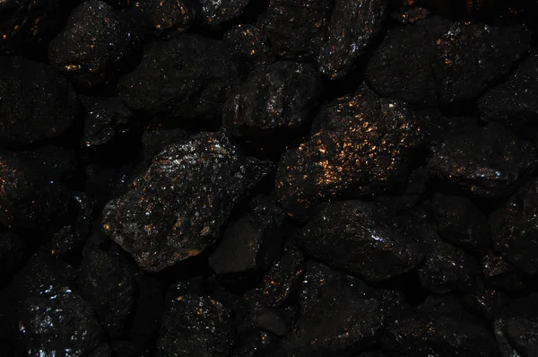 Abstract burn background. Black coal with sparkles — Stock Photo, Image