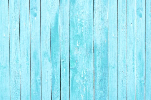 Niebieski stary drewniany płot. podłoże drewniane palisady. tekstura deski — Zdjęcie stockowe