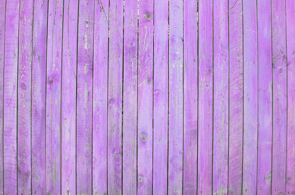 Pink old wooden fence. — Stock Photo, Image
